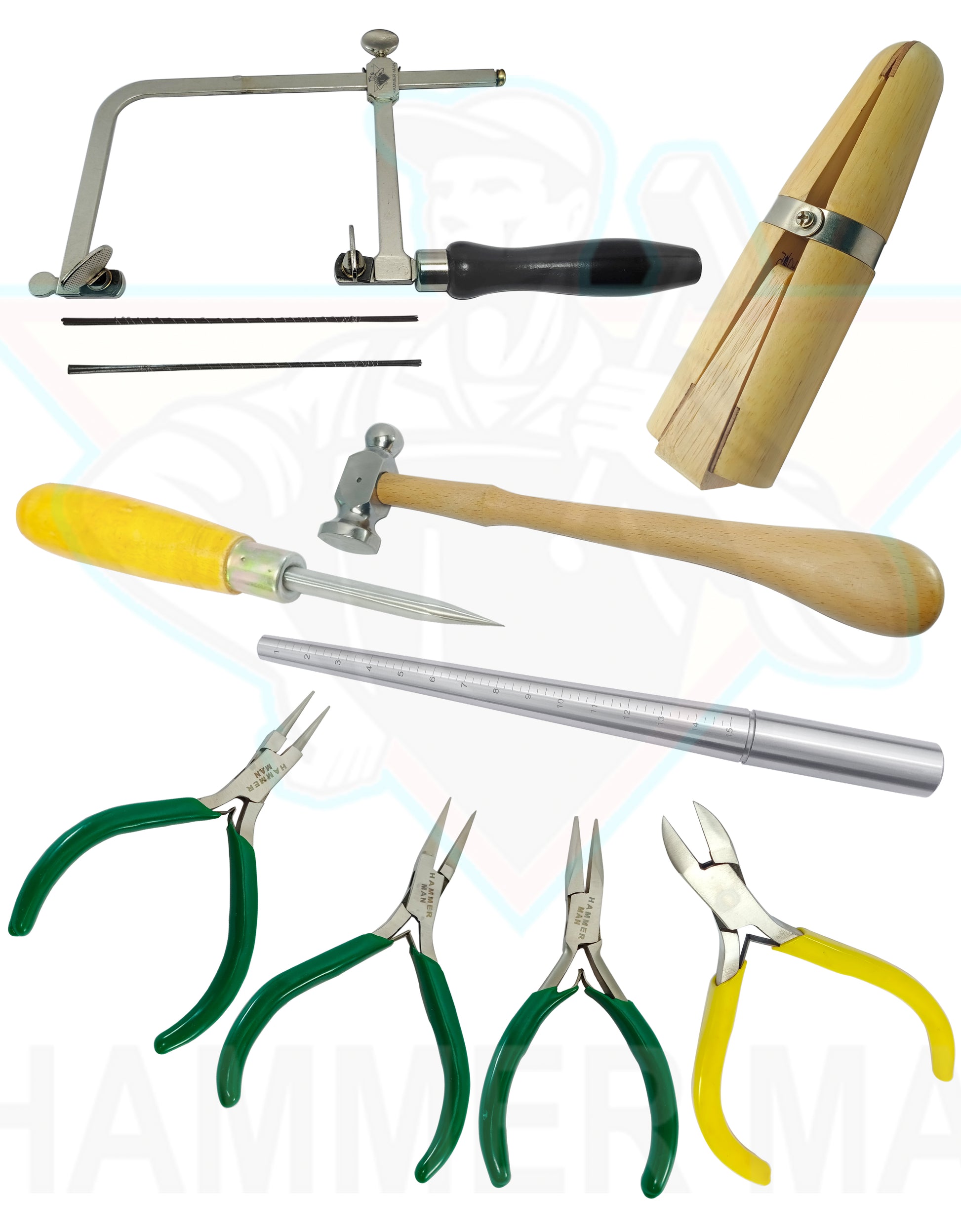 Stone Setting Tool Kit | Jewelry making kit | Essential jewelry tools |  Pliers kit | Tools set | Jewelry classes | jewelry schools | Crafts